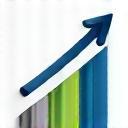 Icon representing investment growth.